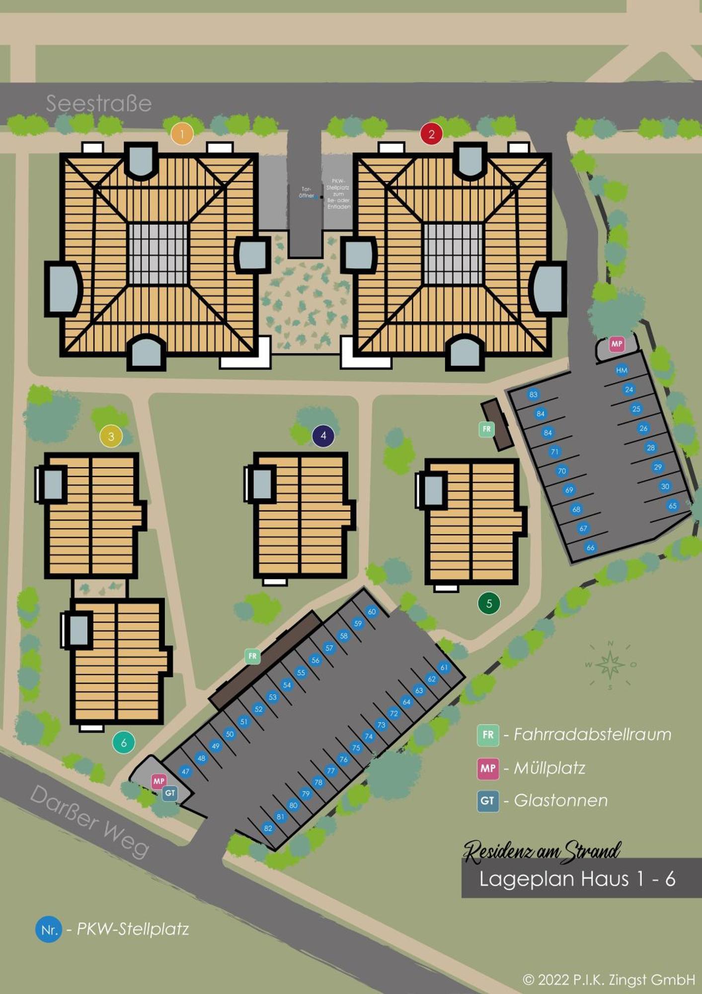 Residenz Am Strand Wohnung 4-56 Zingst Zewnętrze zdjęcie